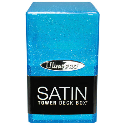 Ultra Pro Satin Tower Deck Box (100+ Count) - Glitter Blue