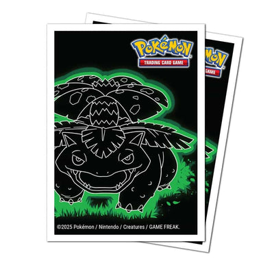 Ultra Pro Pokemon Neon Kanto Apex Deck Protector Sleeves - Venusaur (105 Count)