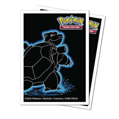 Ultra Pro Pokemon Neon Kanto APEX Deck Protector Sleeves - Blastoise (105 Count)