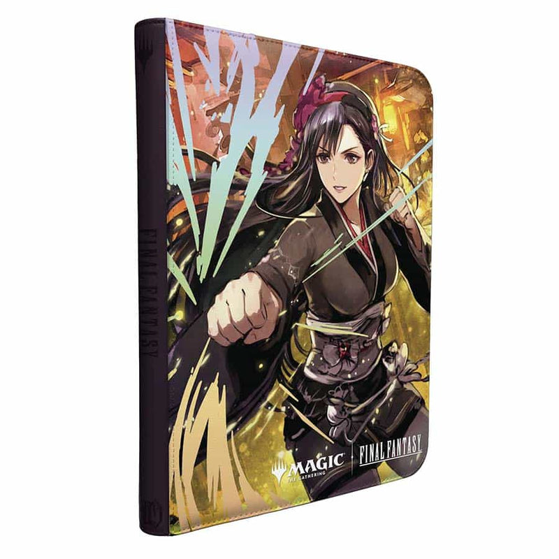 Ultra Pro Magic: The Gathering Final Fantasy 9-Pocket Zippered PRO-Binder - Tifa Lockhart