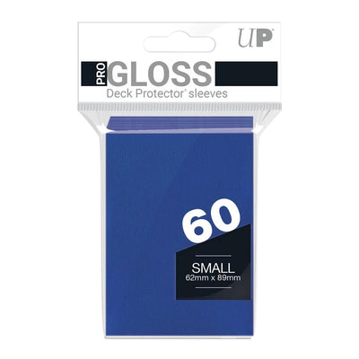 Ultra Pro PRO-Gloss Small Deck Protector Sleeves (60 Count) - Blue