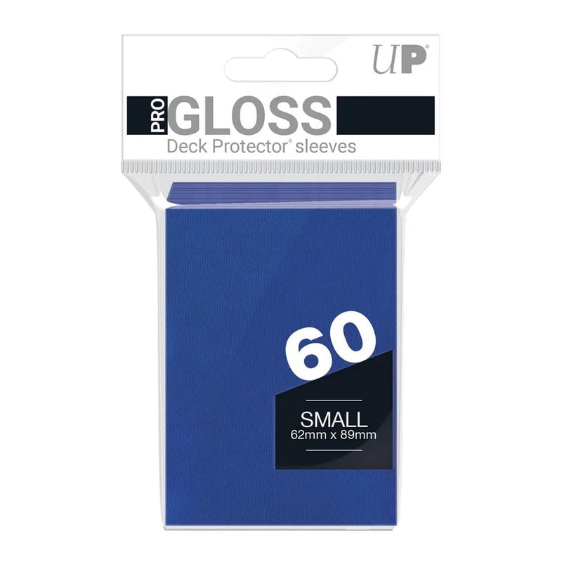 Ultra Pro PRO-Gloss Small Deck Protector Sleeves (60 Count) - Blue