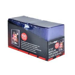 Ultra Pro 3x4 Top Loaders & Soft Sleeves Multi-Pack (100 Count)