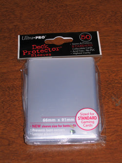 Ultra Pro Pro-Gloss Standard Deck Protector Sleeves - Clear (50 Count)