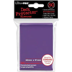 Ultra Pro PRO-Gloss Small Deck Protector Sleeves (60 Count) - Purple