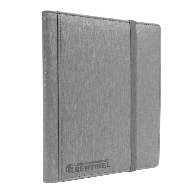 Legion Supplies Sentinel 4-Pocket Premium Binder - Grey