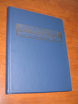 Ultra Pro 9-Pocket Collectors Portfolio - Blue