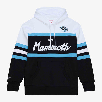 Mitchell & Ness Utah Mammoth Black Head Coach Hoodie
