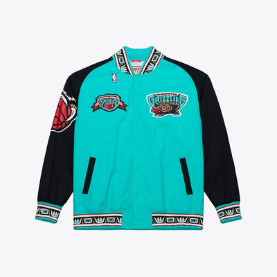 Mitchell & Ness Vancouver Grizzlies 1995-96 Turquoise Authentic Full-Snap Warm-Up Jacket