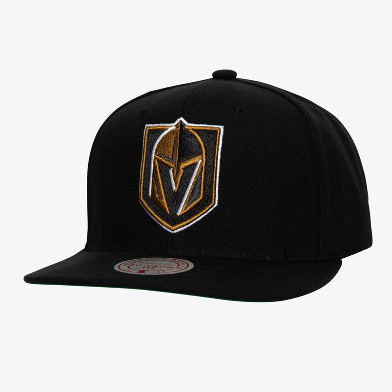 Mitchell & Ness Vegas Golden Knights Black Team Ground 2.0 Snapback Hat