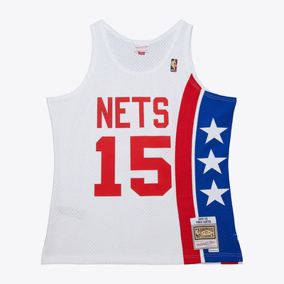 Mitchell & Ness Vince Carter New Jersey Nets 2005-06 White Swingman Jersey