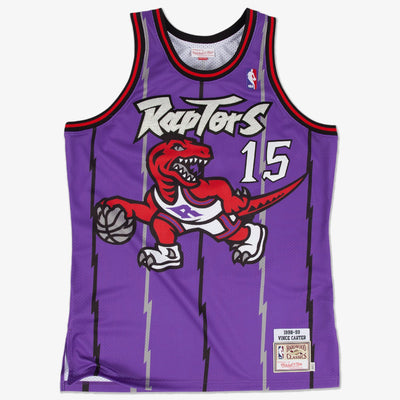 Mitchell & Ness Vince Carter Toronto Raptors 1998-99 Purple Authentic Jersey