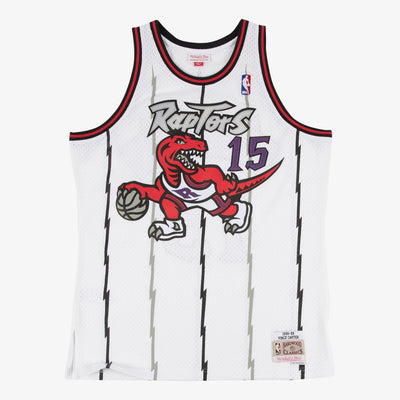 Mitchell & Ness Vince Carter Toronto Raptors 1998-99 White Swingman Player Jersey