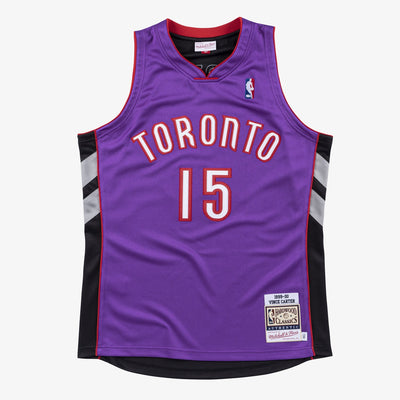 Mitchell & Ness Vince Carter Toronto Raptors 1999-00 Purple Authentic Jersey