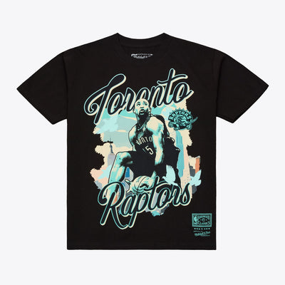 Mitchell & Ness Vince Carter Toronto Raptors Black In the City Player T-Shirt