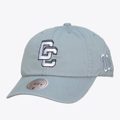 Mitchell & Ness Washington Nationals Blue City Connect 1904 Dad Adjustable Hat