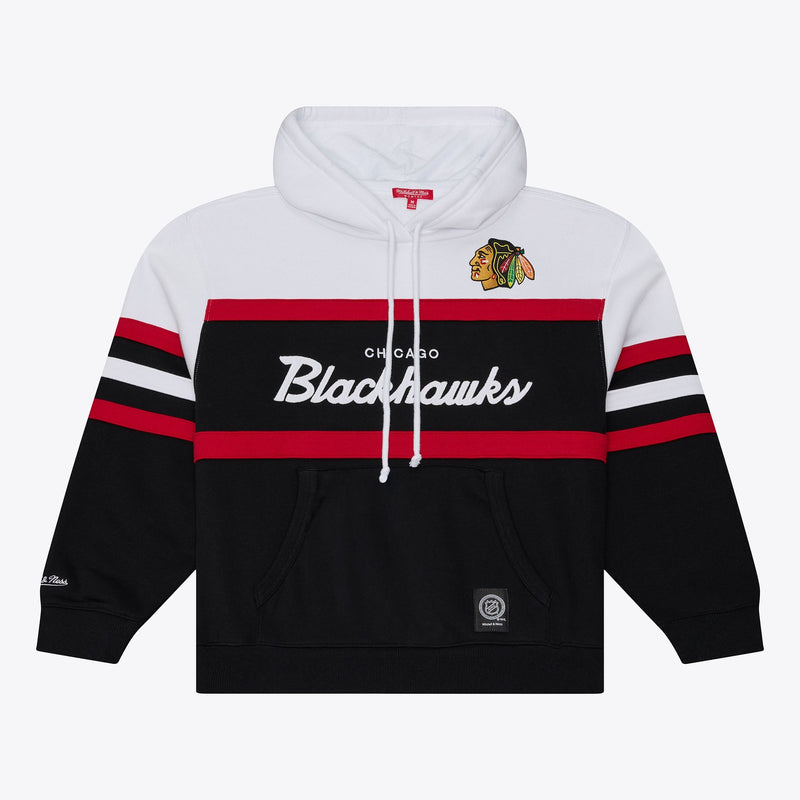 Mitchell & Ness Women's Chicago Blackhawks Black Head Coach Hoodie