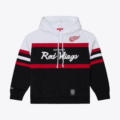 Mitchell & Ness Women's Detroit Red Wings Black Head Coach Hoodie
