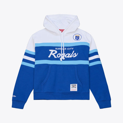 Mitchell & Ness Women's Kansas City Royals Royal Head Coach Hoodie