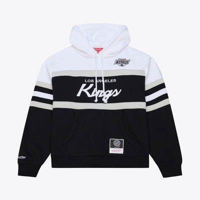 Mitchell & Ness Women's Los Angeles Kings Black Head Coach Hoodie