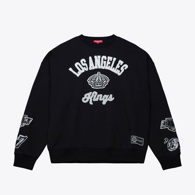 Mitchell & Ness Women's Los Angeles Kings Black Premium Fleece Sweatshirt