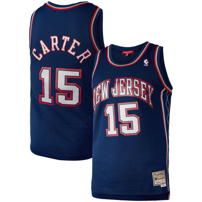 Vince Carter New Jersey Nets Mitchell & Ness Women's Hardwood Classics 2006 Swingman Jersey - Navy