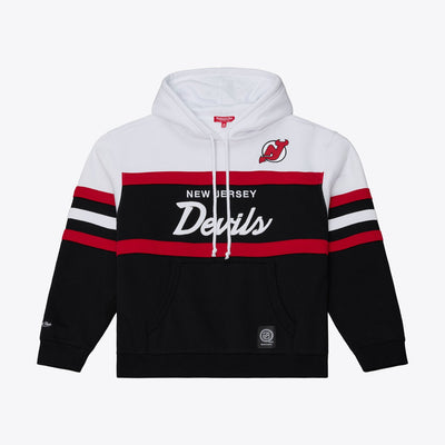 Mitchell & Ness Women's New Jersey Devils Black Head Coach Hoodie