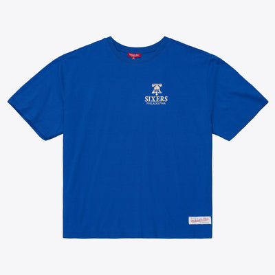 Mitchell & Ness Women's Philadelphia 76ers Royal Core Essentials T-Shirt