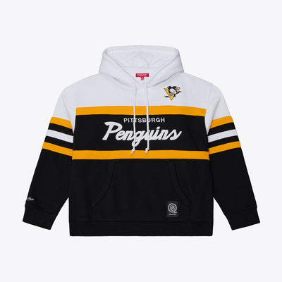 Mitchell & Ness Women's Pittsburgh Penguins Black Head Coach Hoodie
