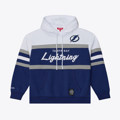 Mitchell & Ness Women's Tampa Bay Lightning Navy Head Coach Hoodie