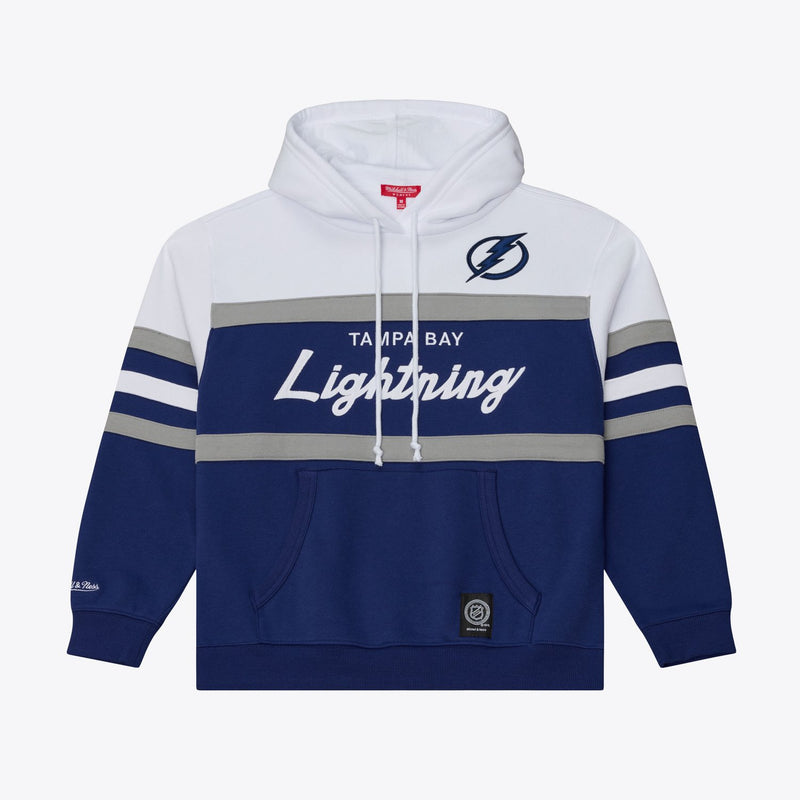 Mitchell & Ness Women's Tampa Bay Lightning Navy Head Coach Hoodie