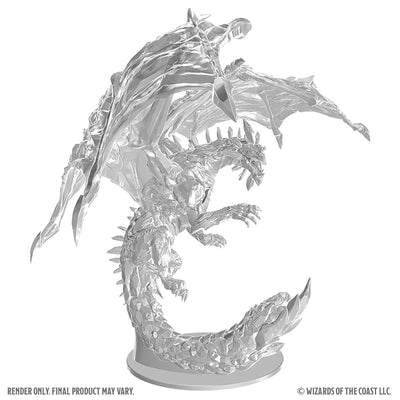 D&D Nolzur's Marvelous Miniatures Adult Amethyst Dragon