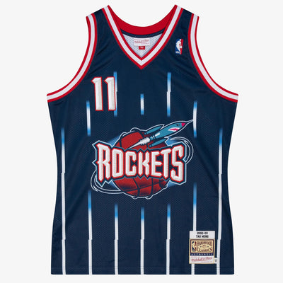 Mitchell & Ness Yao Ming Houston Rockets 2002-03 Navy Authentic Player Jersey