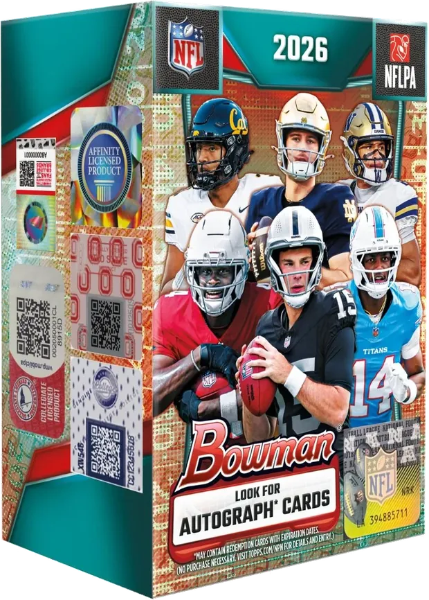 2026 Bowman Football Blaster Box